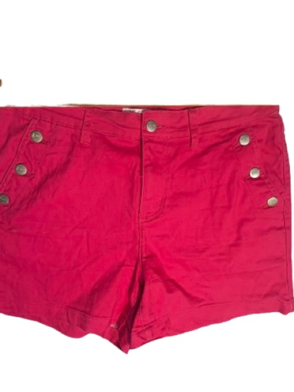 Billie Hot Pink Nautical Button shorts size 14